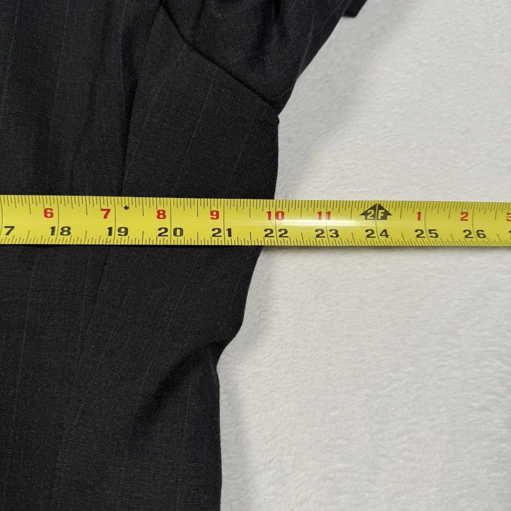 Jos. A. Bank Executive Collection Blazer Mens Charcoal Pinstripe 2 Button Jacket